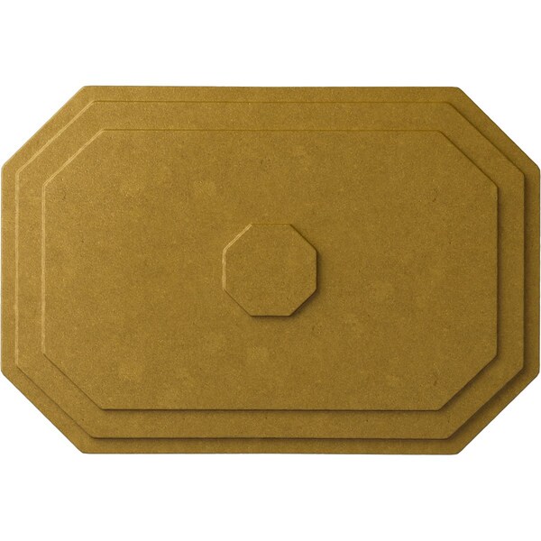 Ekena Millwork Felix Ceiling Medallion, Hand-Painted Pharaohs Gold, 25 1/4"W x 17 1/4"H x 1 3/4"P CM25FEPGS - main